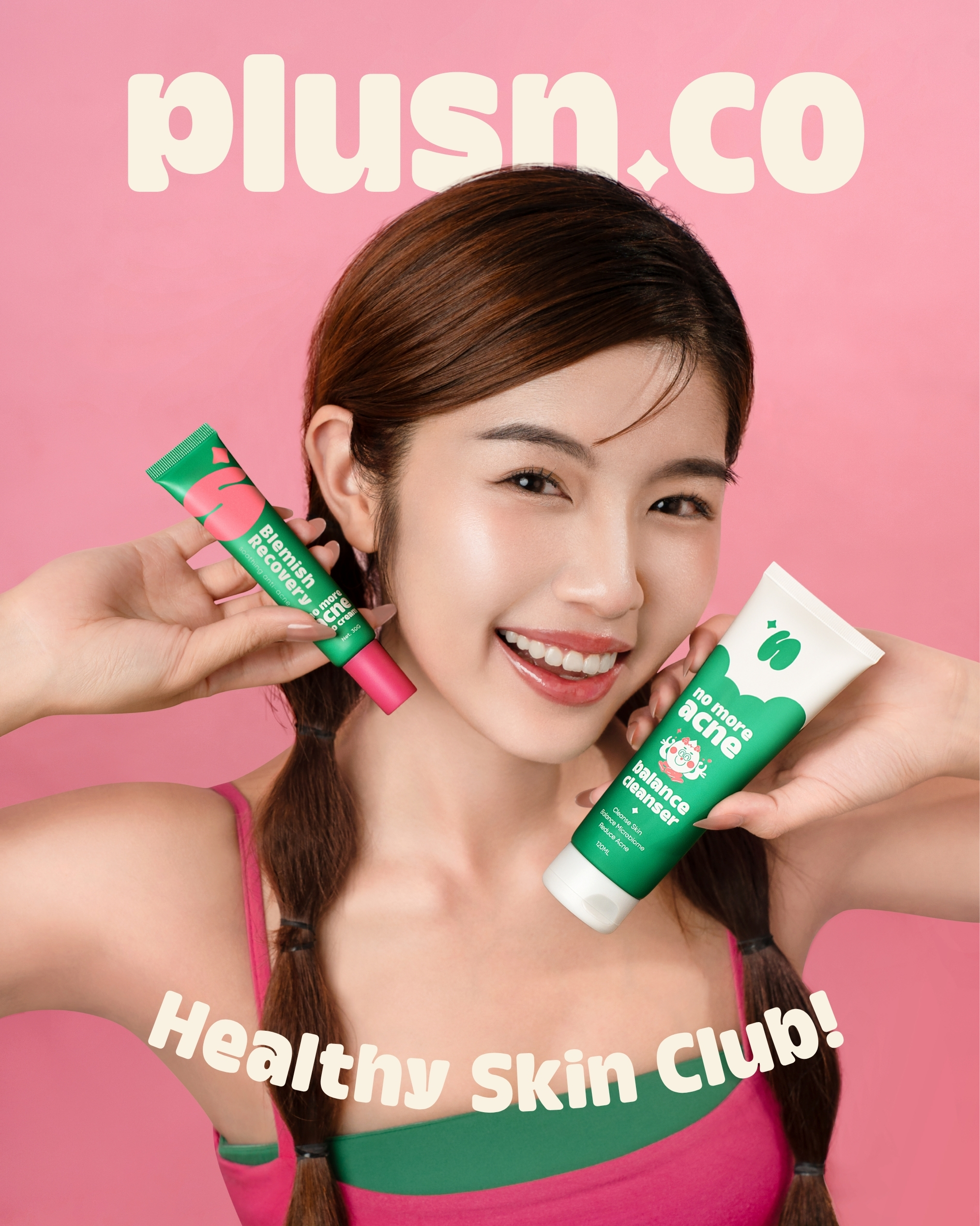 plusn model with products